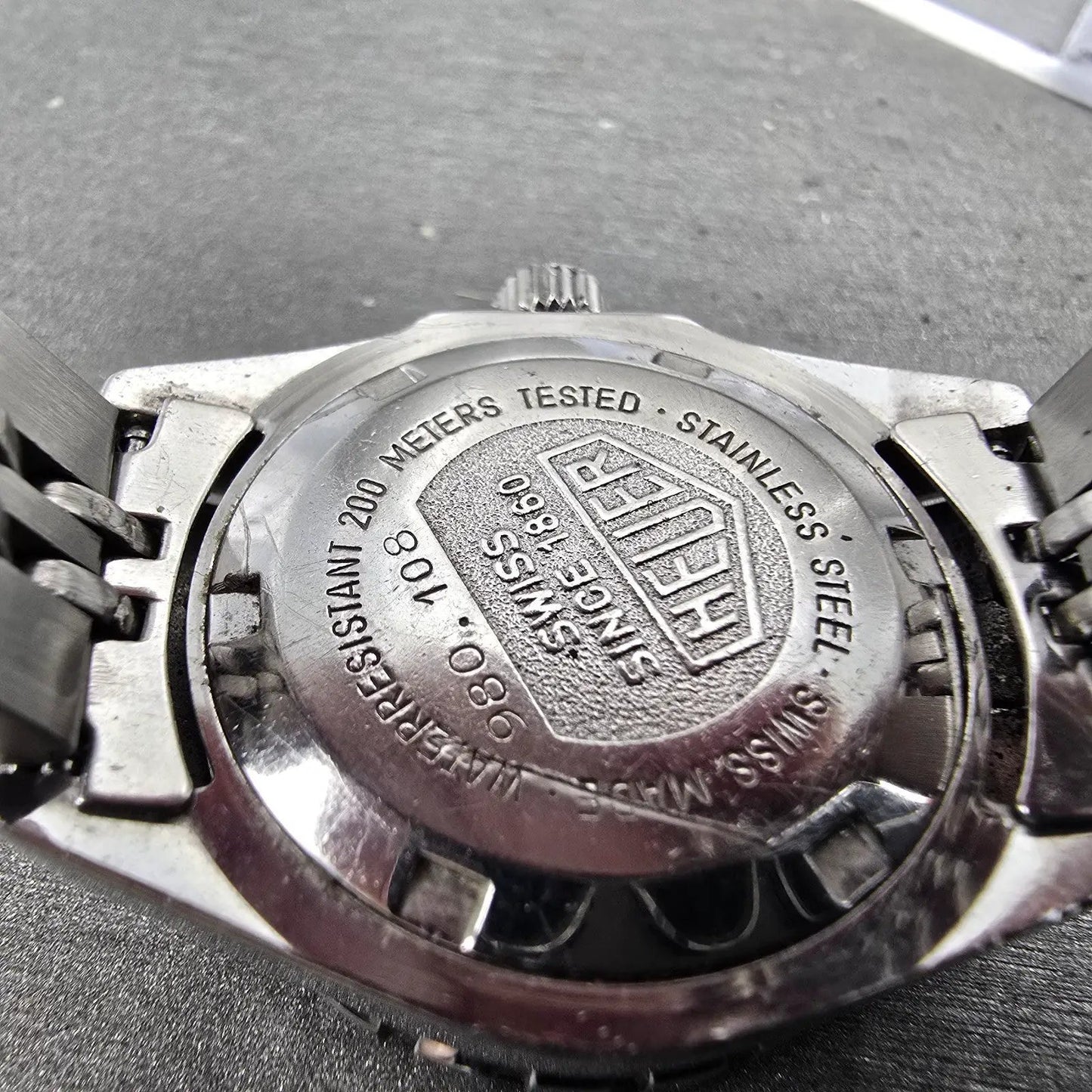 Tag Heuer Professional 1000 Watch Women 28mm Luminous Dial Steel Date New Batt9