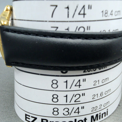 Tourneau Watch Women 30mm Gold Dial Gold Tone Round Pegasus New Battery10