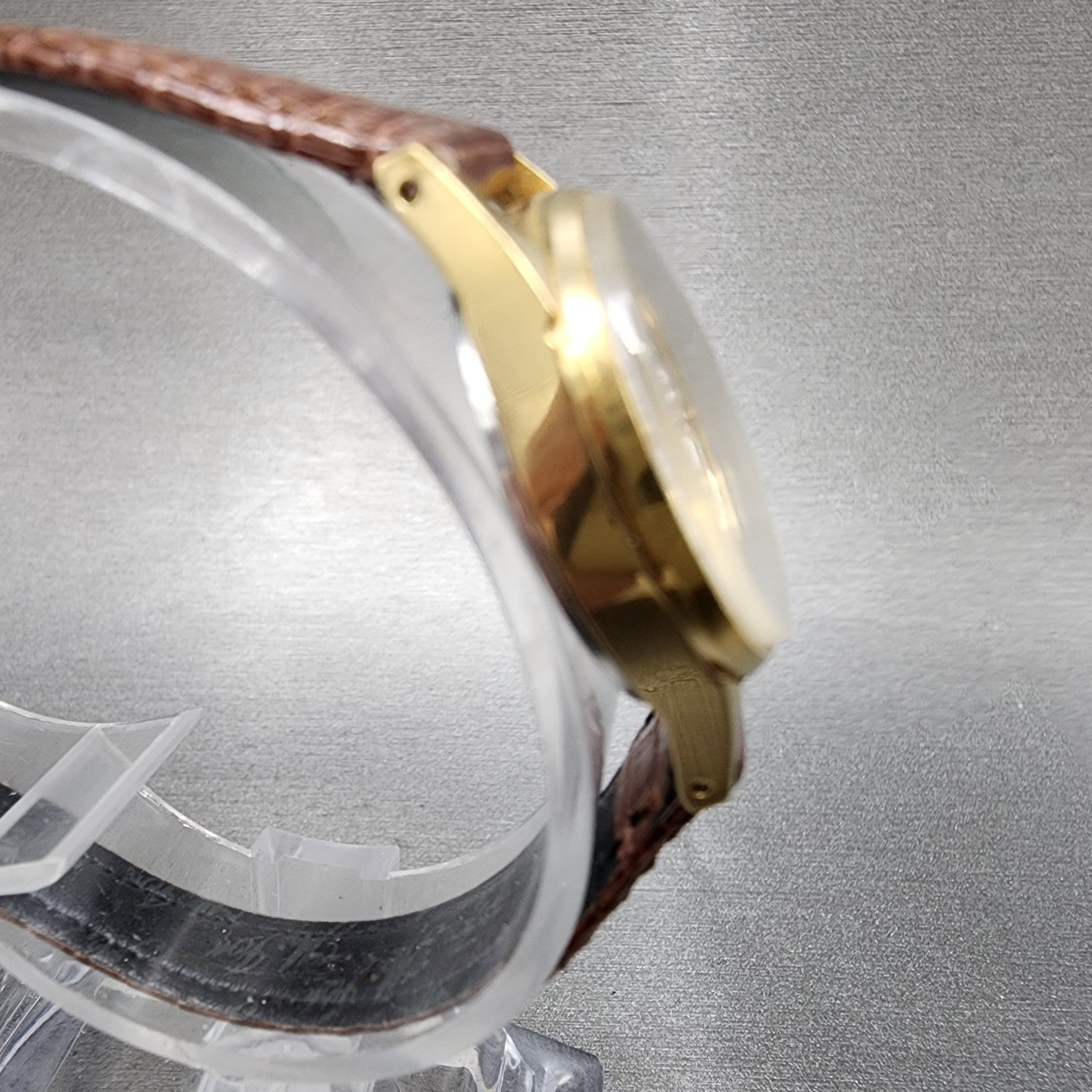 Seiko Watch Women 23mm White Dial Gold Plated Manual Wind 11040031 Runs3