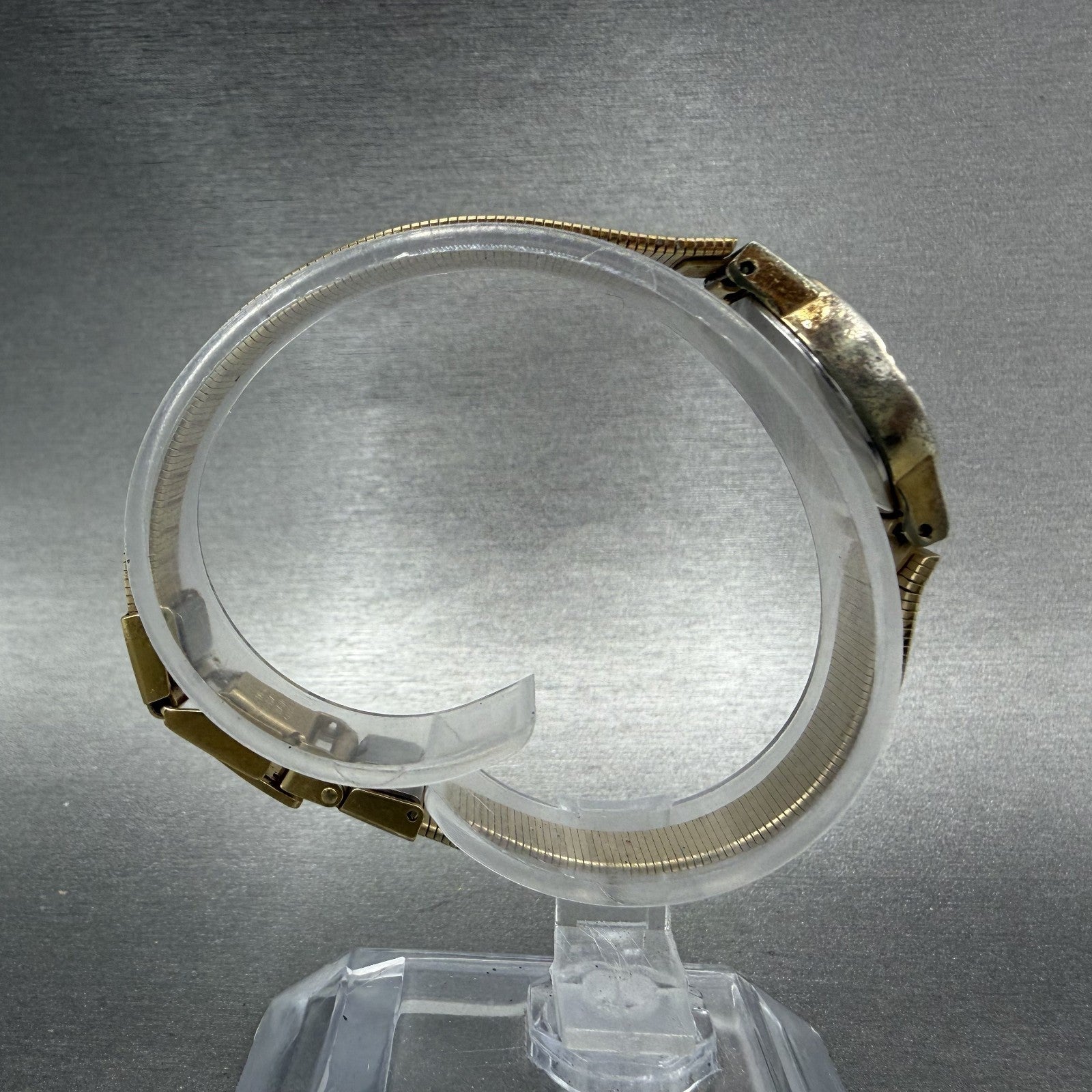 Seiko Watch Women 19mm Champagne Dial Gold Tone Round 1400-0079 New Battery8