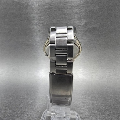 Pulsar Spoon Watch Women 32mm Blue Dial Silver Oval Date V782-5B00 New Battery7