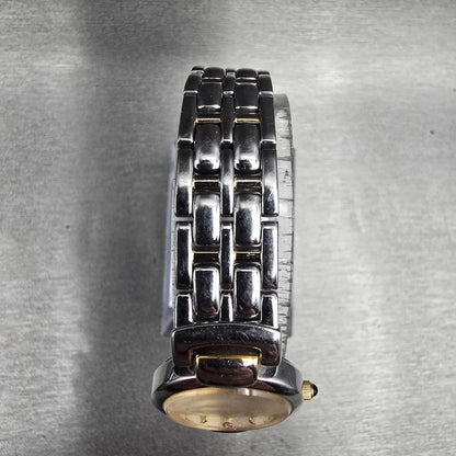 Seiko Watch Women 21mm MOP Dial Silver Tone Round 1N00-0GR0 New Battery VTG JP4