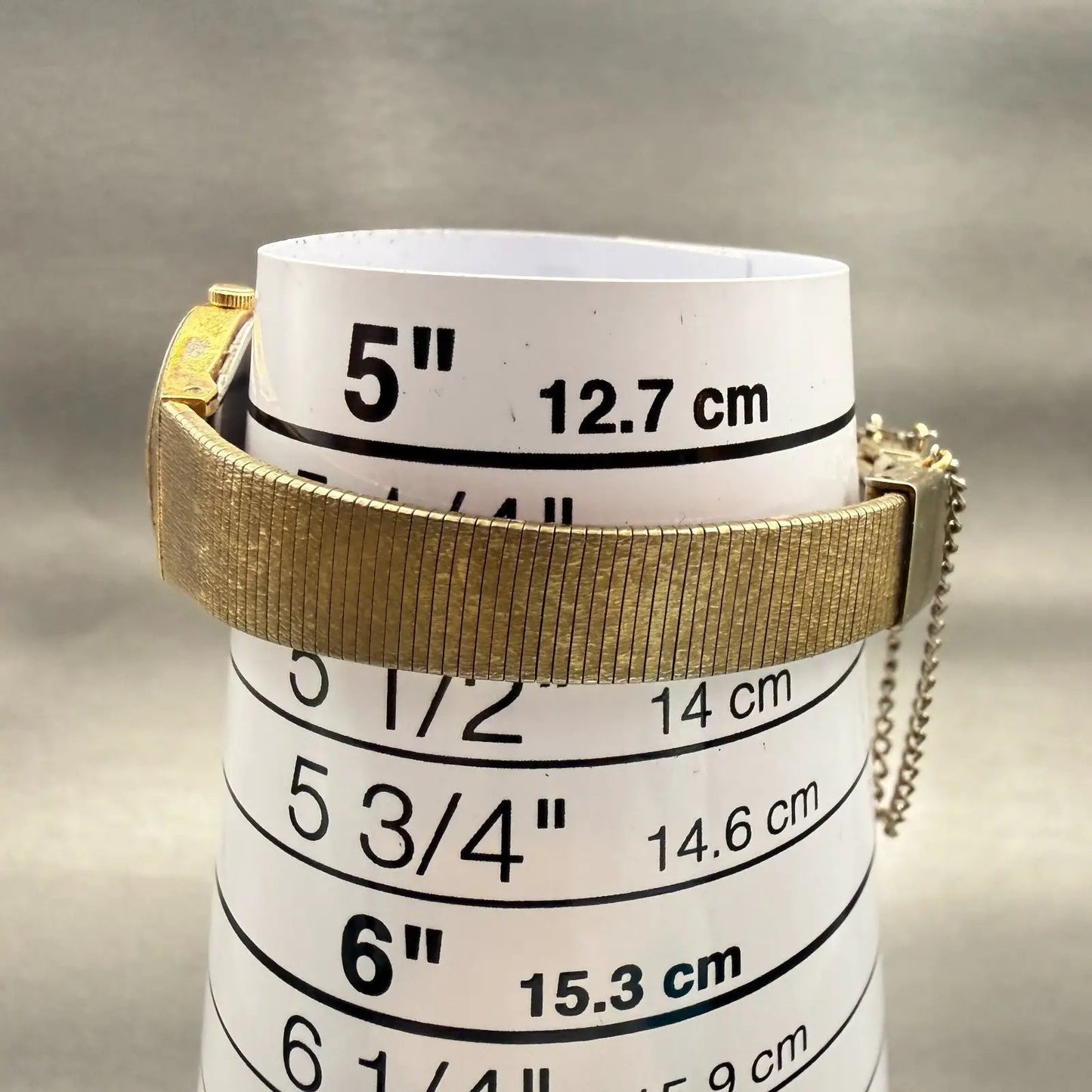Seiko Watch Women 19mm Champagne Dial Gold Tone Round 2Y00-0019 New Battery VTG9