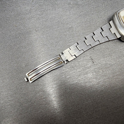 Atlantic Gran Prix Automatic Watch Women 27mm Silver Dial Silver Tone Daydate7