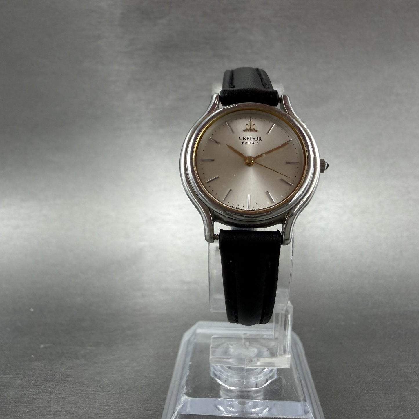 Seiko Credor Watch Women 24mm Silver Dial Silver Tone 4J81-0A40 New Battery5