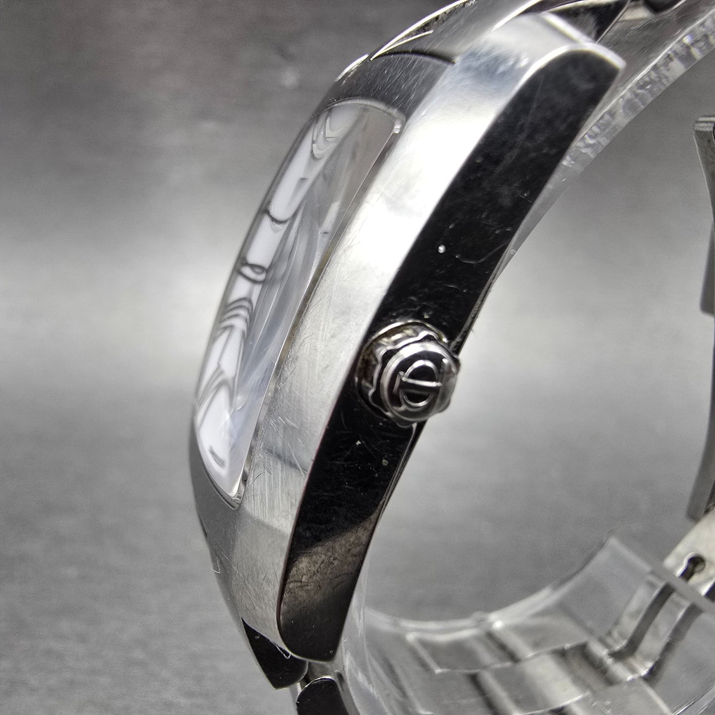 Baume & Mercier Hampton Milleis watch Women 22mm White Dial Steel Date READ!!!!!2