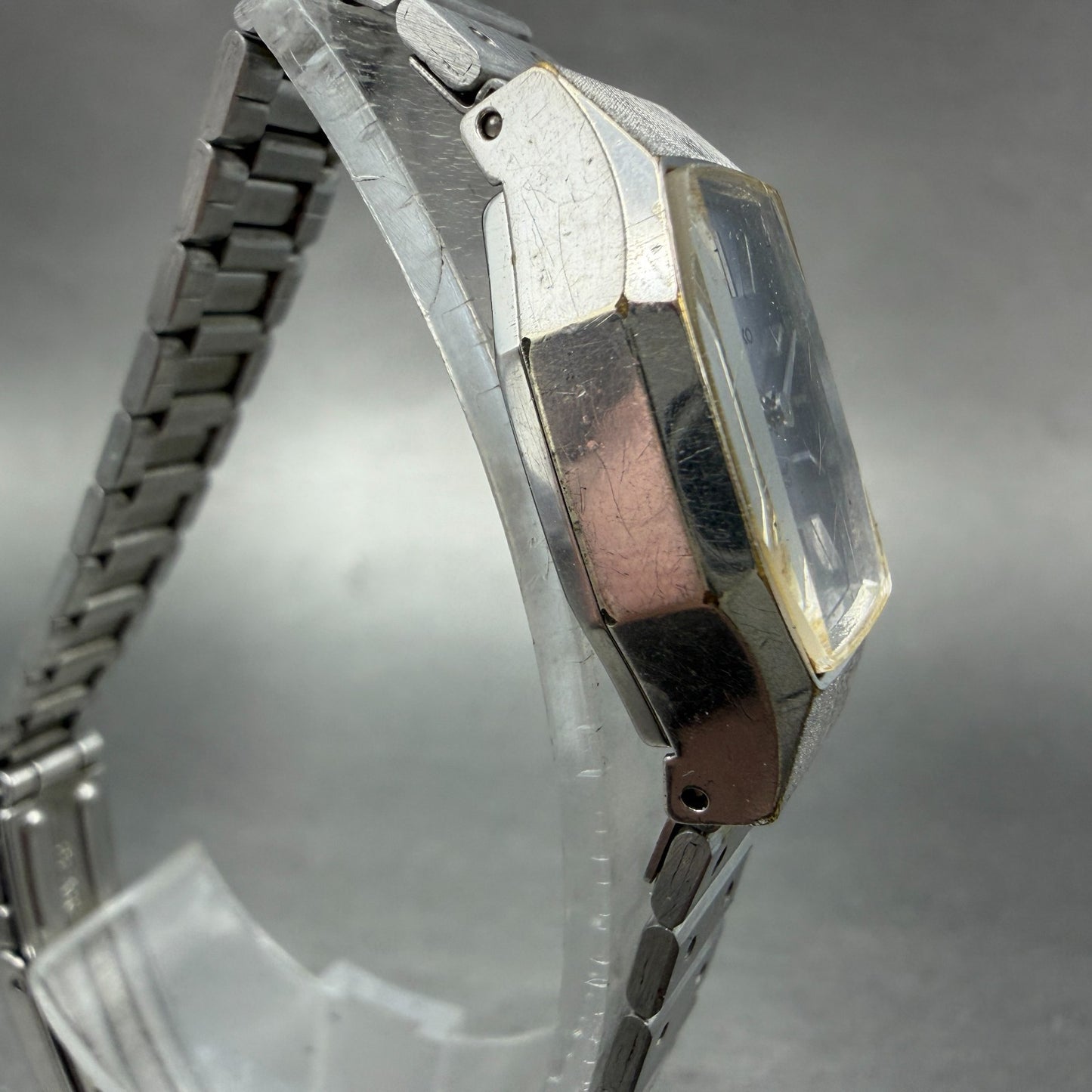Seiko Special Watch Women 19mm Blue Dial Silver Tone Manual 1140-3150 Runs VTG3