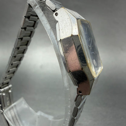 Seiko Special Watch Women 19mm Blue Dial Silver Tone Manual 1140-3150 Runs VTG3