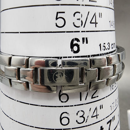 Movado Amorosa Watch Women 24m Black Dial Silver Tone Round 84 E4 1842 NewBatDBA10