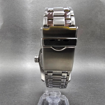 Invicta Aviator GMT Watch Men 48m Blue Dial Silver Tone Date 10683 New Battery8