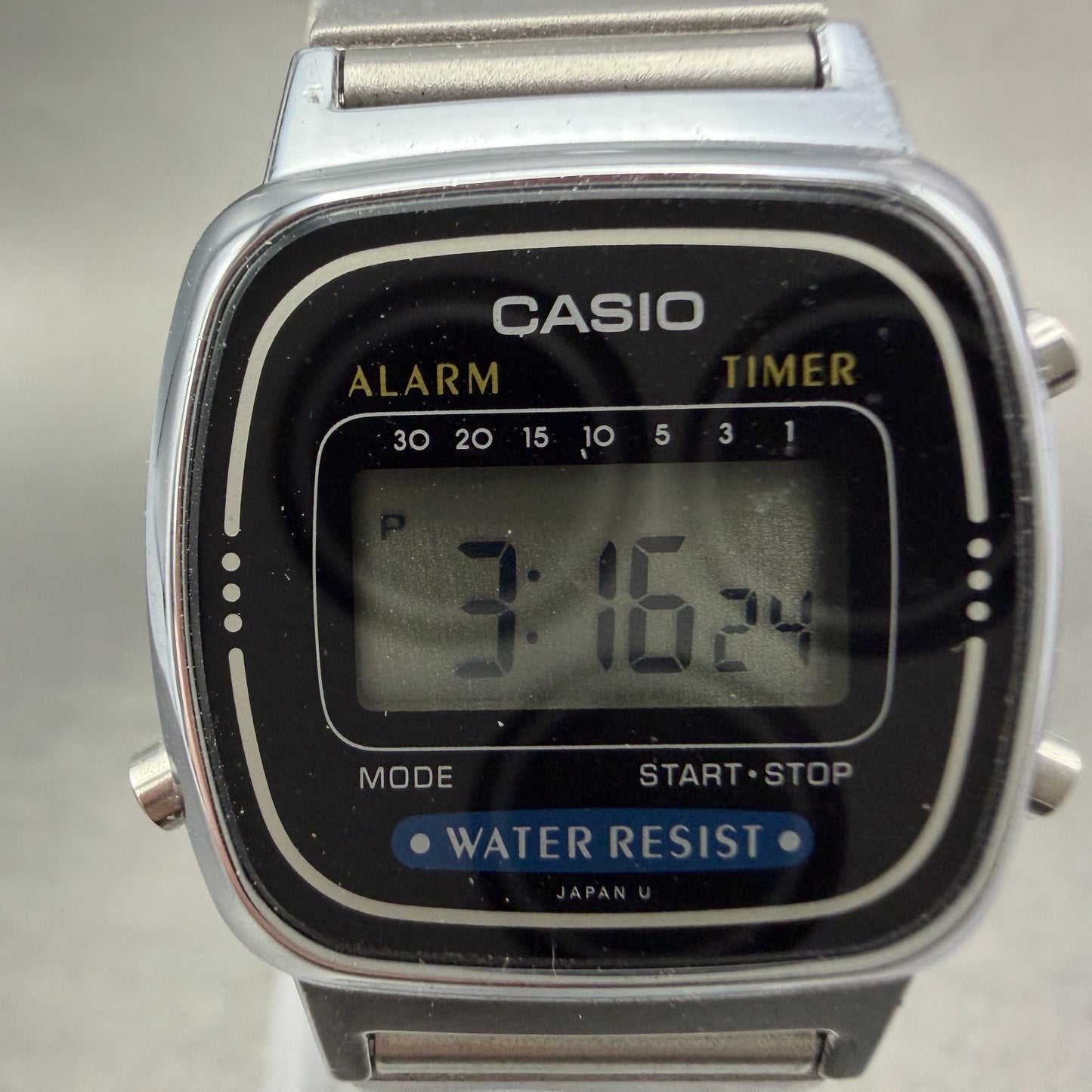 Casio Digital Watch Women 25mm Silver Alarm Chrono Daydate LA670W New Battery GR1