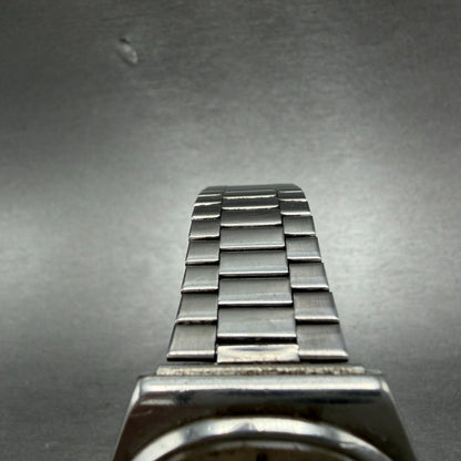 Seiko Watch Men 34mm Silver Dial Silver Tone Date Vintage 7832-5010 New Battery4