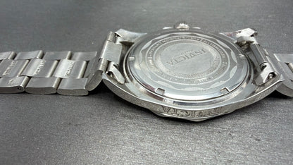 Invicta Diver Watch Men 43mm Black Dial Steel Date Round 6499 PARTS17