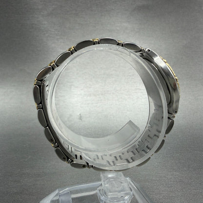 Movado Museum Olympian Watch Women 25mm black Dial Two Tone 85.A1.827.2 New Batt8