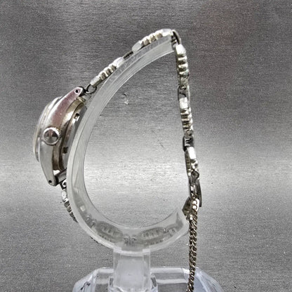 Orient Chamade Watch Women 23mm Silver Dial Silver Tone Manual E121-30900 Runs6