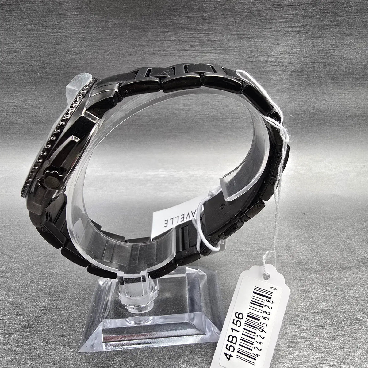 Bulova Caravelle 2018 Liberty Bowl Watch Men 45mm Black Tone 45B156 New Battery6