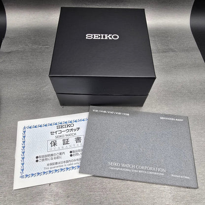 Seiko Prospex PADI Great Blue Watch Men 43mm Blue Dial Steel Solar SBDJ057 W/Box14