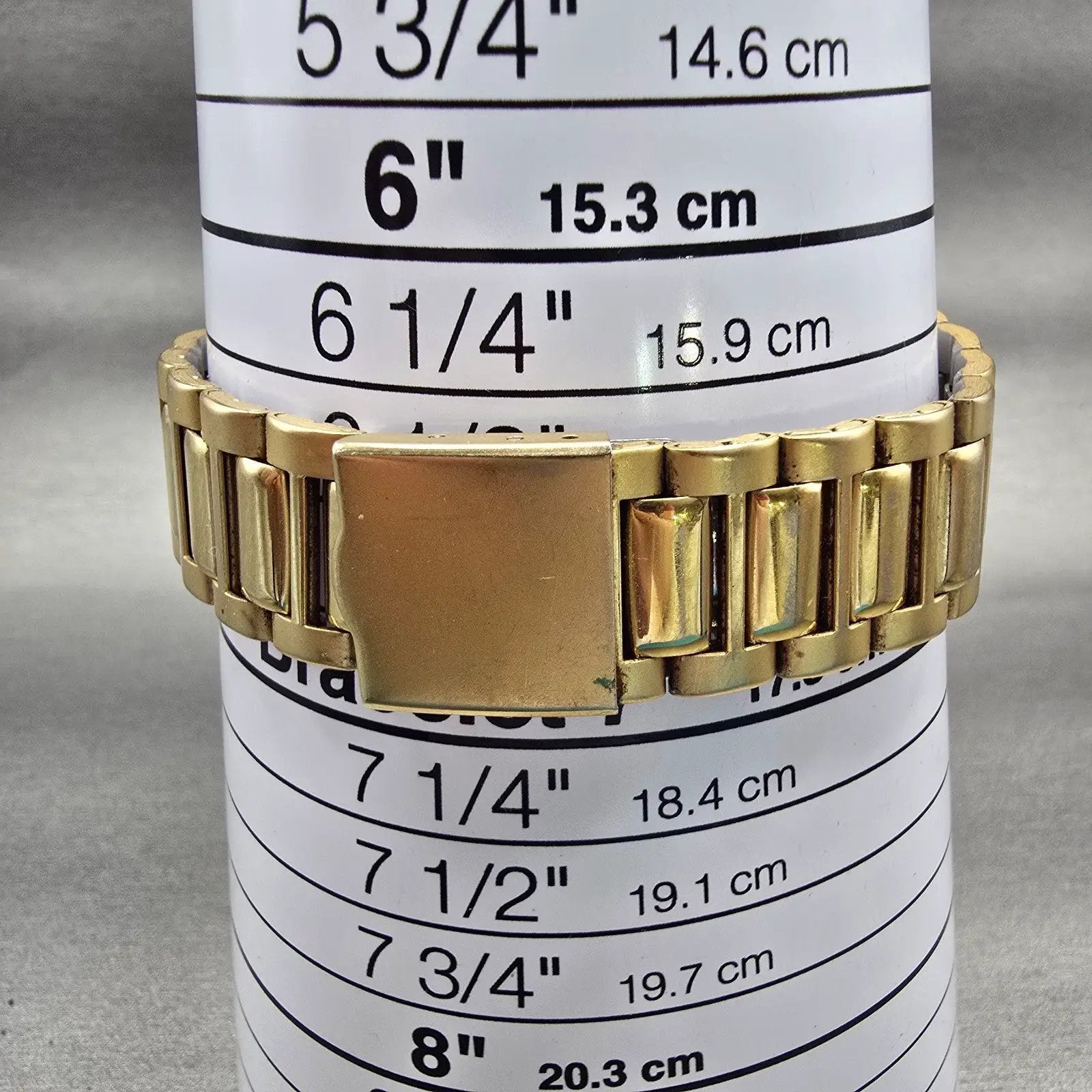 Bulova Moon Phase Watch Men 35mm White Dial Gold Tone Daydate 92D54 New Battery9