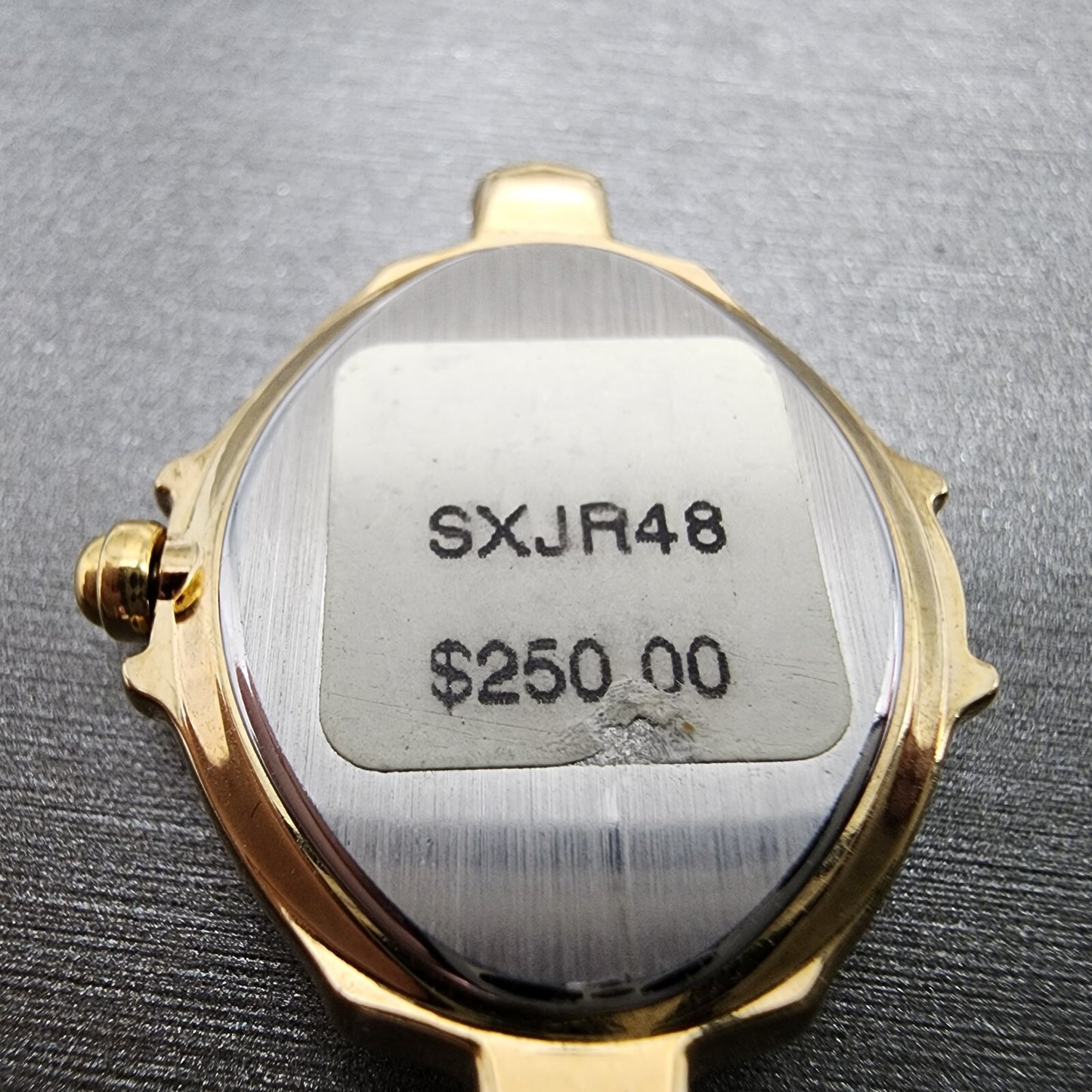 Seiko Watch Women 19mm White Dial Gold Tone 1N00 4K88 SXJR48 SAMPLE NO MOVEMENT7