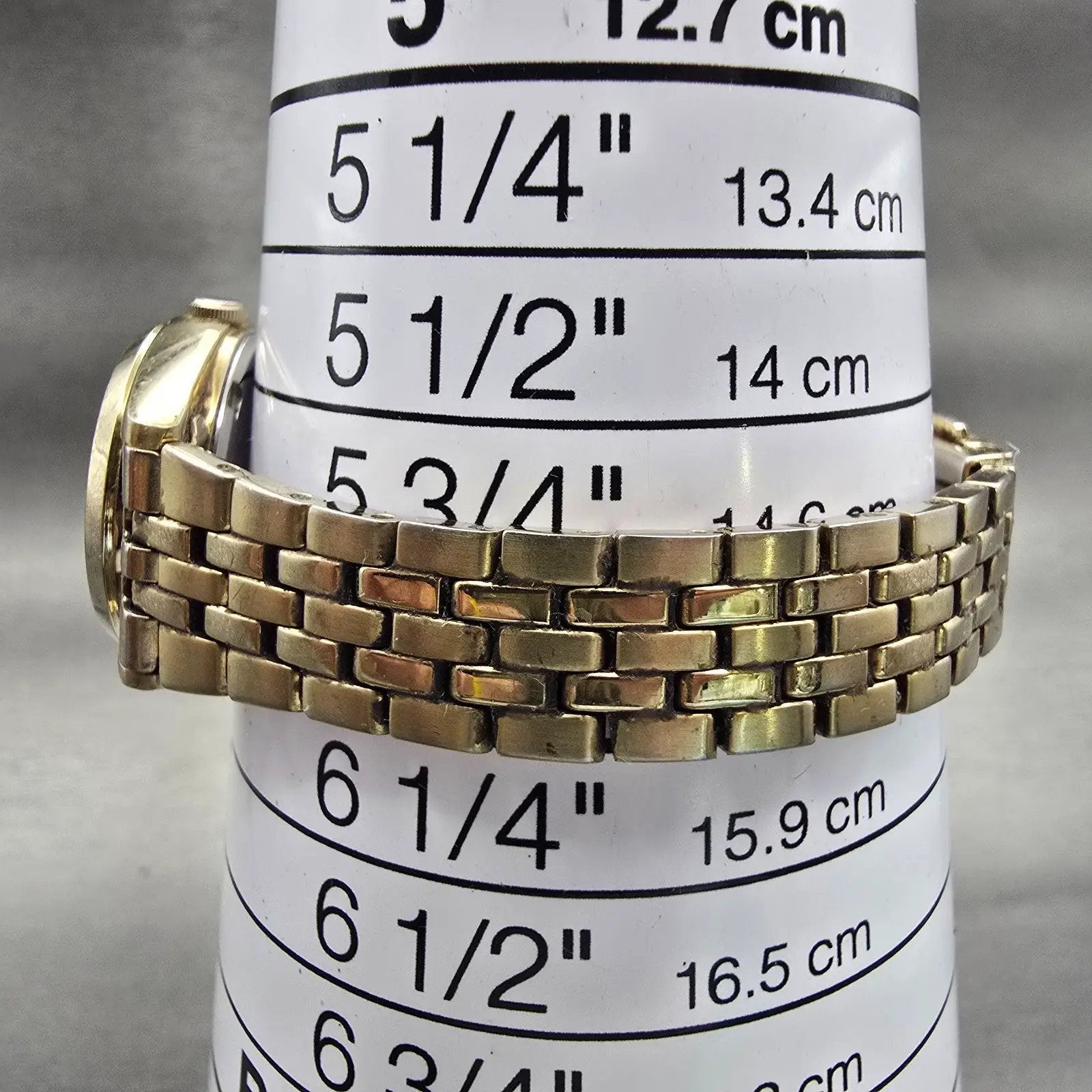 Seiko Watch Women 24mm White Dial Gold Tone Daydate Round 7N83-0011 New Battery9