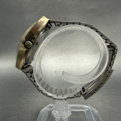 Rado Balboa V Watch Men 36mm Silver Dial Gold Tone Oval Date Automatic Runs VTG6