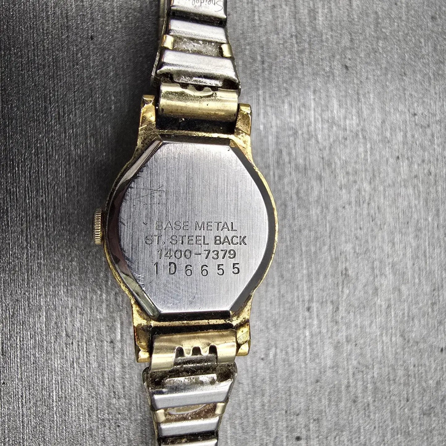 Seiko Watch Women 18mm Brown Dial Gold Tone Oval 1400-7379 Vintage New Battery10