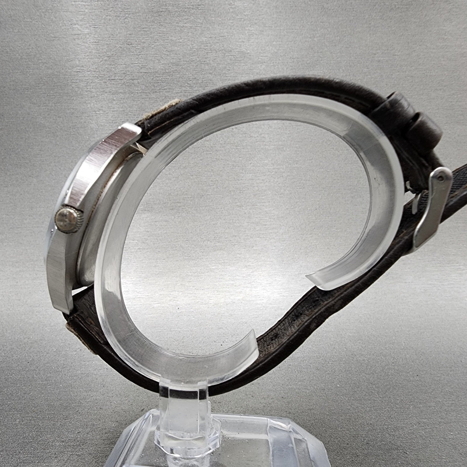 Timex Expedition Watch Men 39mm Gray Dial Silver Tone Date Round New Battery6