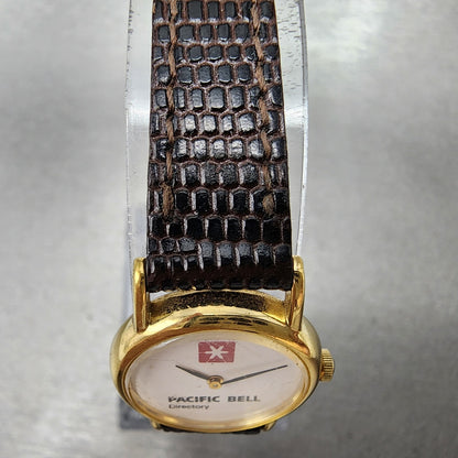VTG Seiko Watch Women 20mm White Dial Gold Tone Round 2Y000A10 New Battery4