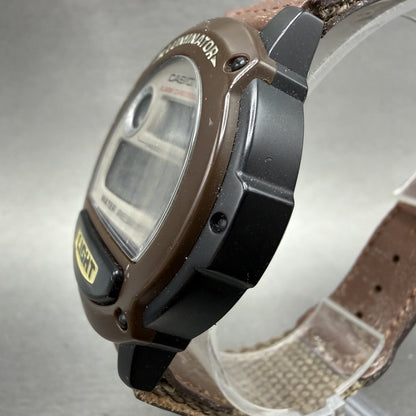 Casio Illuminator Watch Men 44mm Digital Brown Alarm Chrono W89H New Battery2