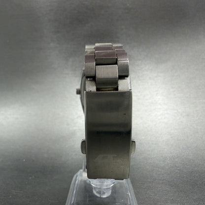 Diesel Watch Women 27mm Purple Dial Stainless Steel Rectangle DZ-1031 New Batt7