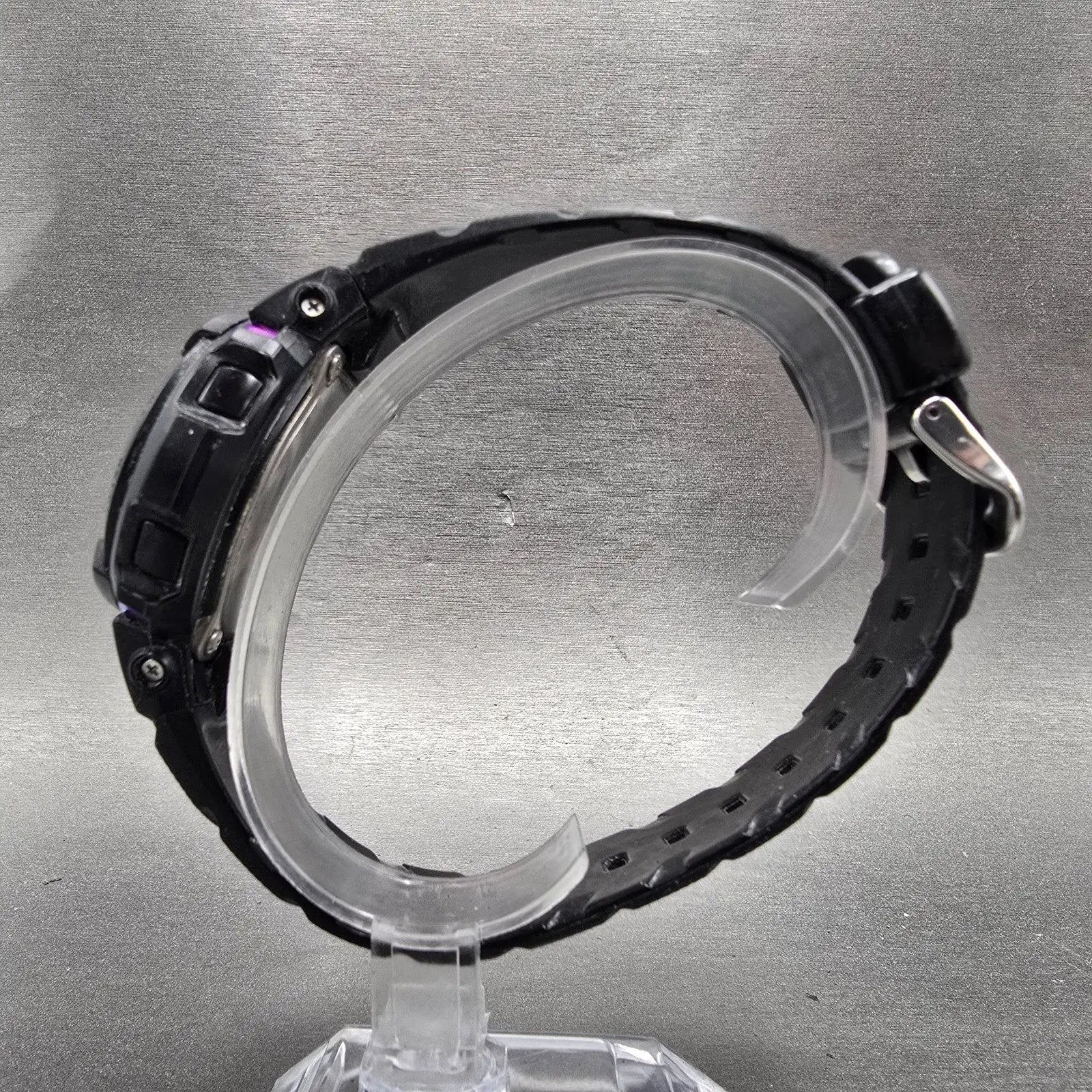 Casio G-Shock G-306X Watch Men 47mm Black Rainbow Alarm Analog Digital New Batt6