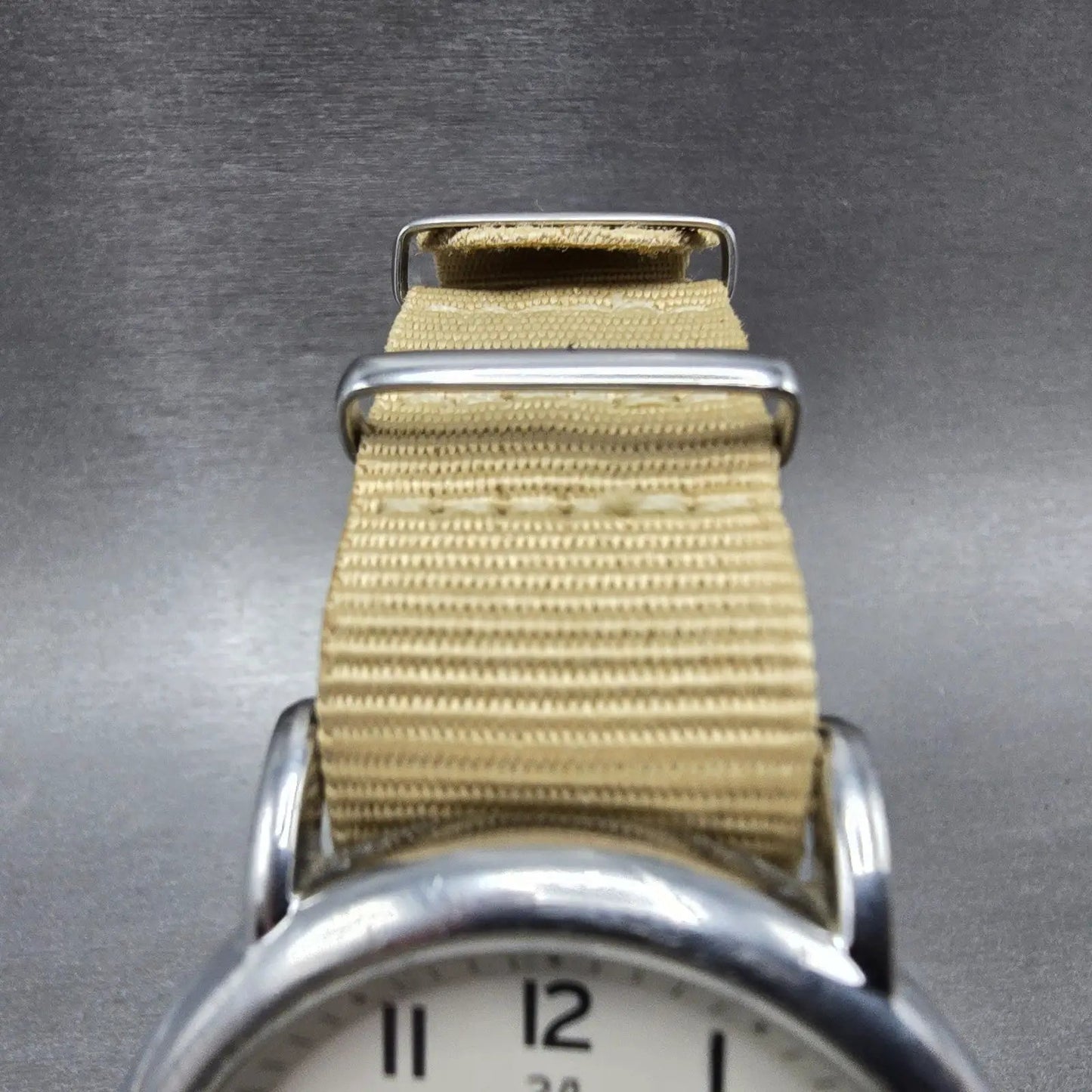Timex Weekender Watch Men 38mm White Dial Silver Tone READ!!!!!! T2N651 New Batt4