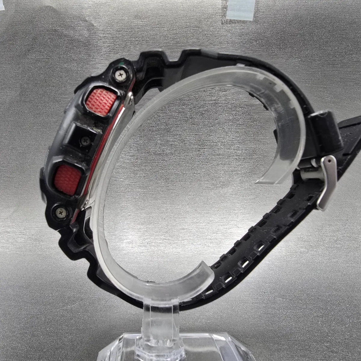 Casio G-Shock GA-100 Watch Men 50mm Black Red Analog Digital Alarm Chrono PARTS7