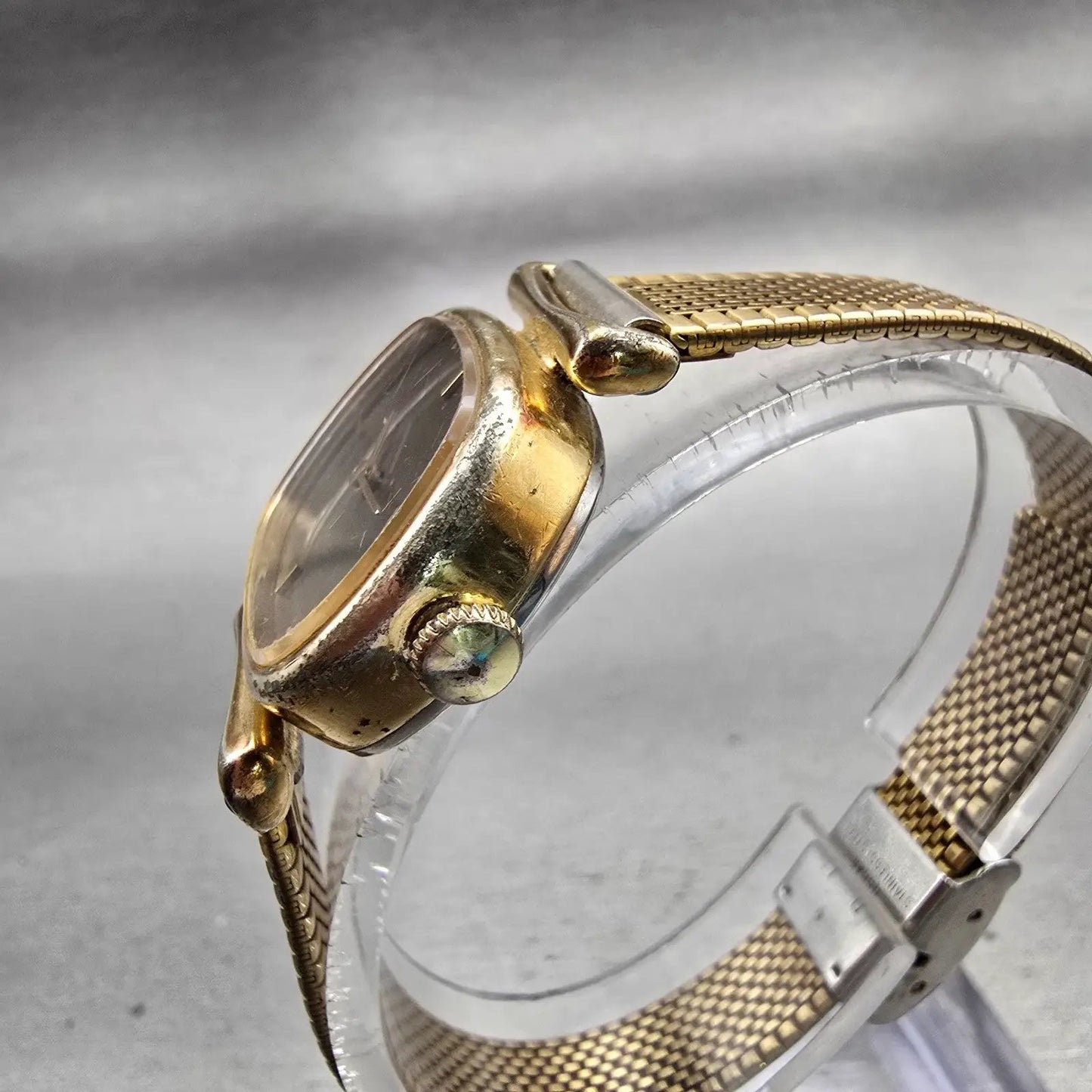 Seiko Watch Women 25mm Brown Dial Gold Tone Oval 11-5020 Manual Wind Vintage2