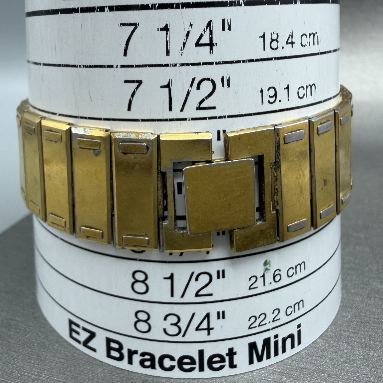 Seiko Tank Watch Men 26mm Gold Dial Gold Tone Octagon 7430-5479 New Battery JK810