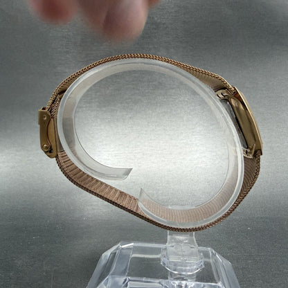Skagen Tank Watch Women 21mm MOP Dial Rose Gold Rectangle 380XSRR1 New Battery8