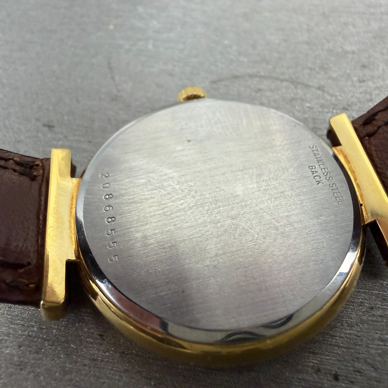 Longines Watch Men 32mm White Dial Gold Tone Small Seconds Manual Wind 3207 8469