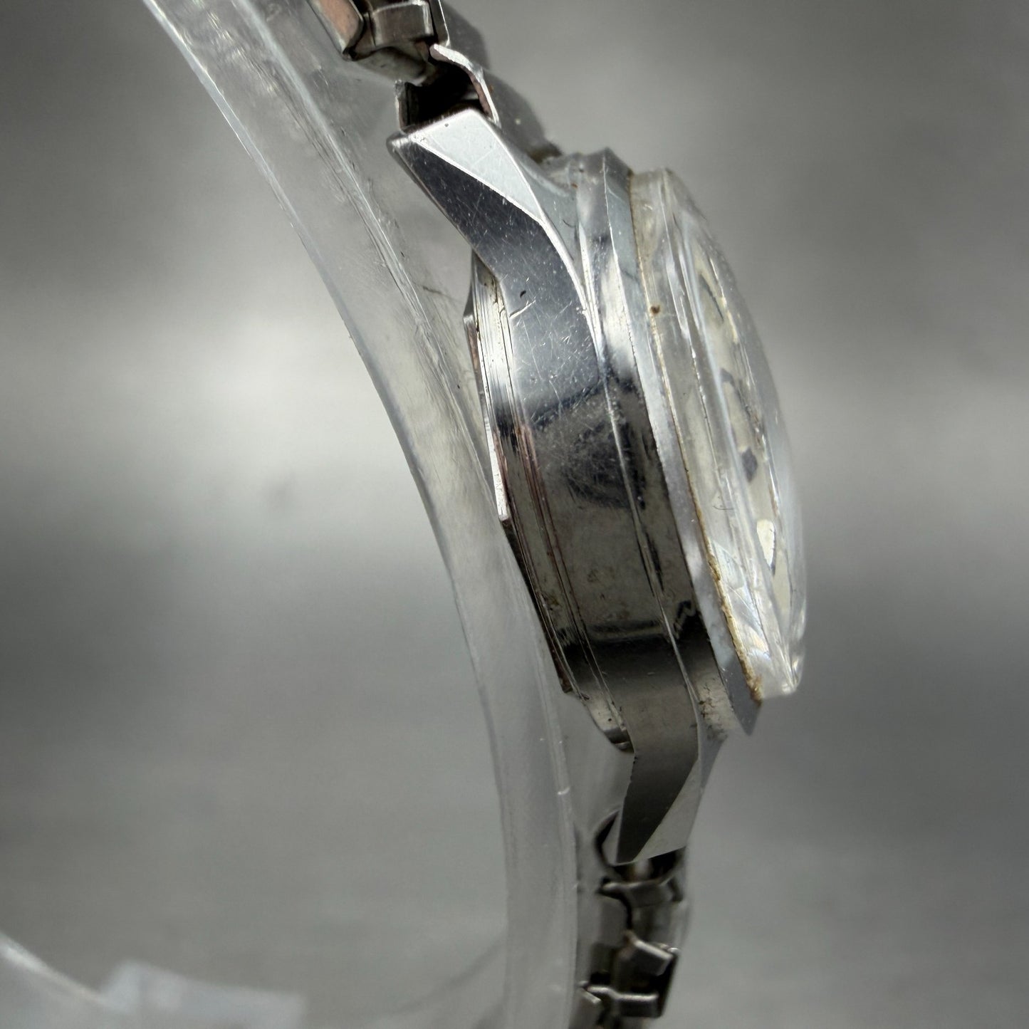 Enicar Star Jewels Watch Women 18mm White Dial Steel Manual Wind Runs VTG ABC3