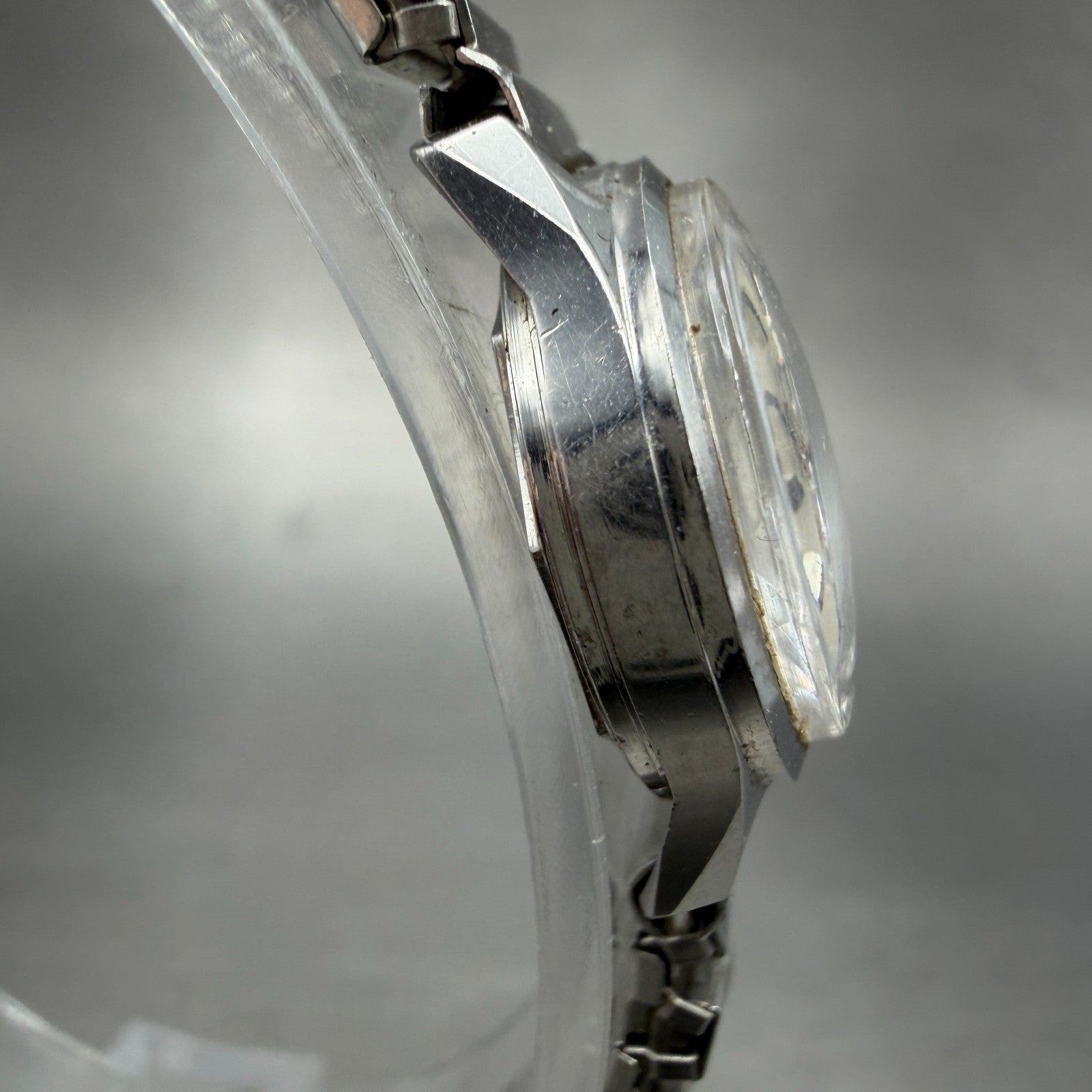 Enicar Star Jewels Watch Women 18mm White Dial Steel Manual Wind Runs VTG ABC3