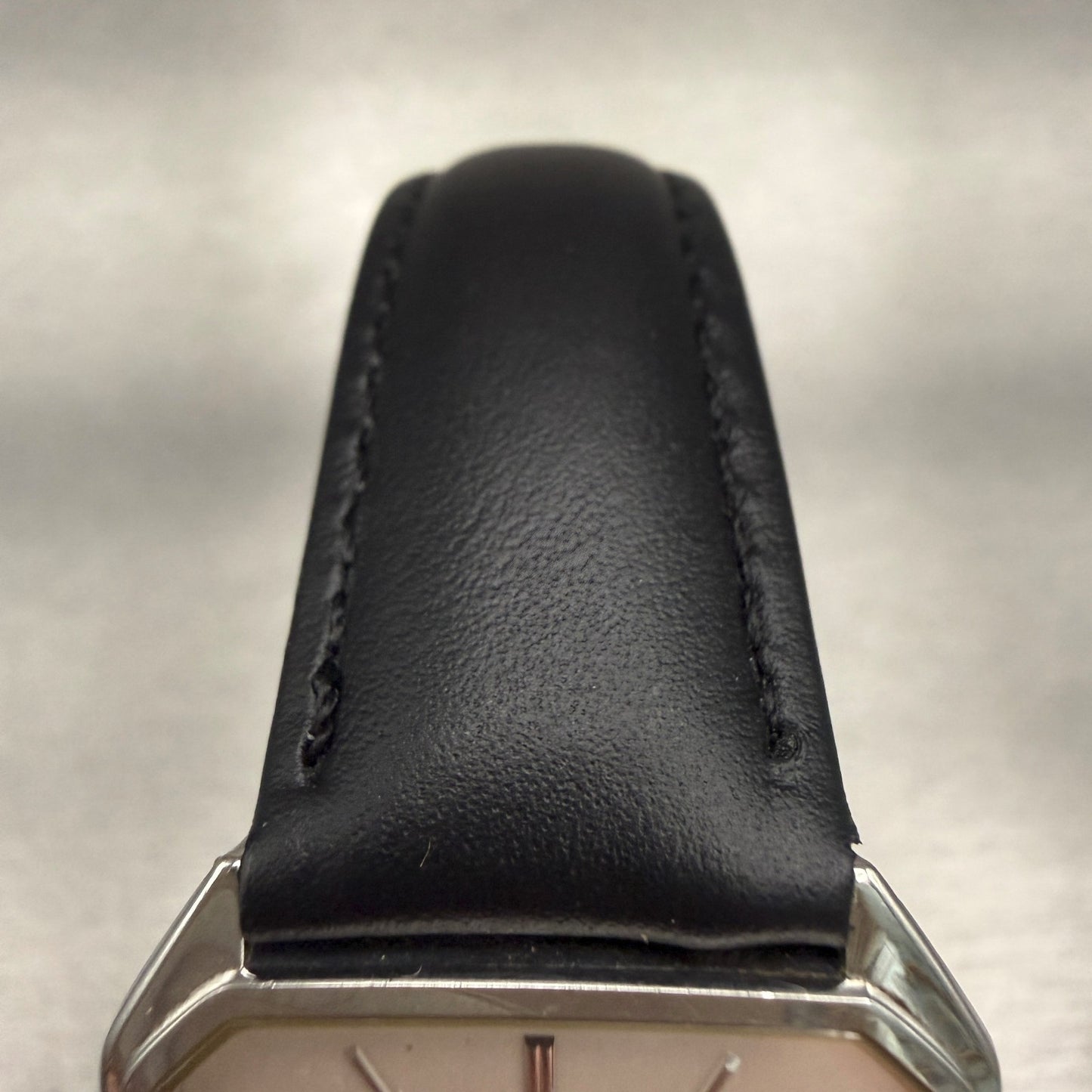 Seiko Credor Watch Men 28mm Silver Dial Silver Tone Octagon 6020-5090 New Batt4