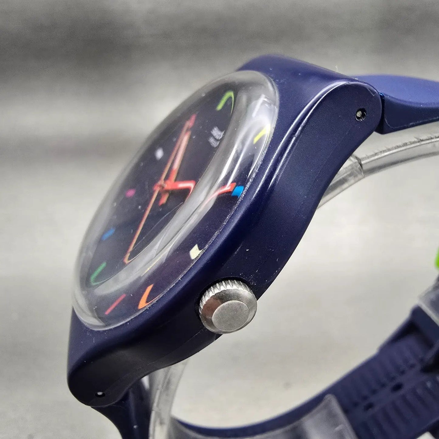 Swatch SPICE IT UP Watch Men 41mm Blue Dial Blue Tone Round SUOZ261 New Battery2