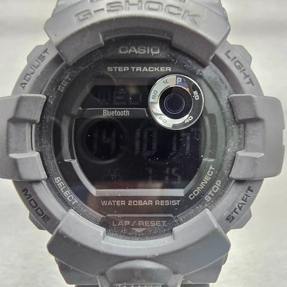 Casio G-Shock GBD-800 Watch Men 49mm Black  Chronograph Alarm Timer New Battery1