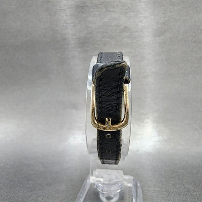 Seiko Watch Women 22mm Black Dial Two Tone Octagon 23200330 New Battery7