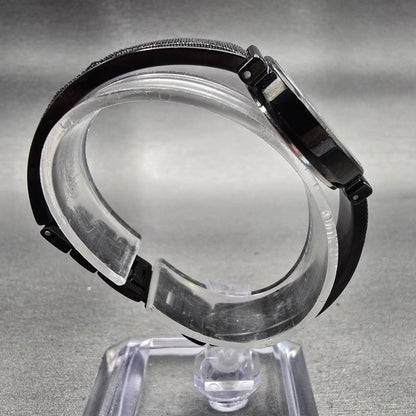 Skagen Annelie Watch Women 25mm MOP Dial Black Tone Gemmed Round SKW2792 New Bat8