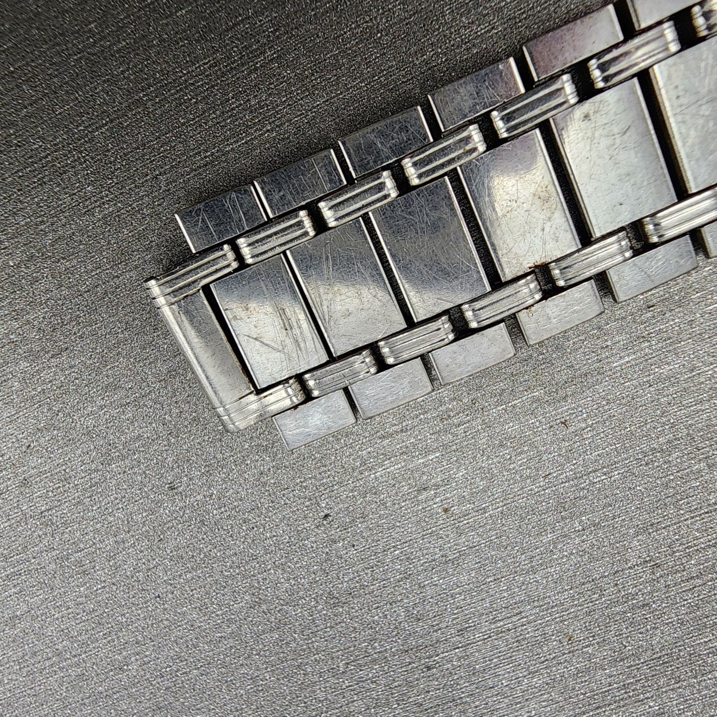 Citizen Bracelet Stainless Steel 12mm Tri Folding Clasp Vintage5