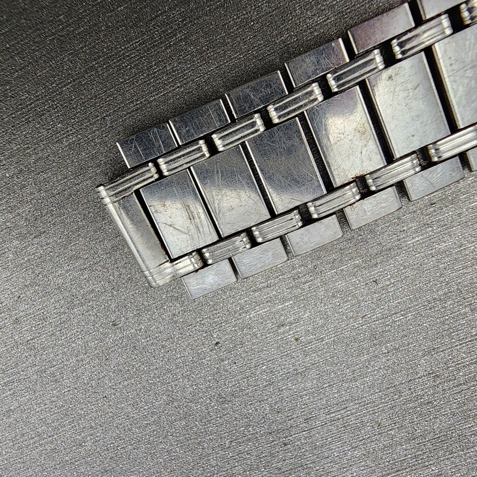 Citizen Bracelet Stainless Steel 12mm Tri Folding Clasp Vintage5