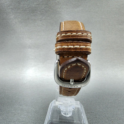 Coach Lexington Tank Watch Women 23mm MOP Dial Silver Tone Rectangle New Battery7