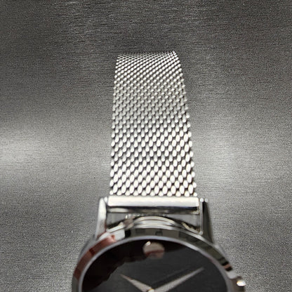 Movado Museum Classic Watch Women 28mm Black Dial Stainless Steel 0607220 A1234