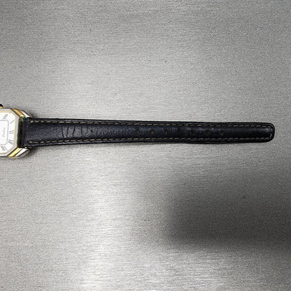 Seiko Exceline Watch Women 21mm White Dial Two Tone Rectangle 23206440 PARTS8