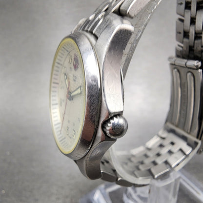 Victorinox Swiss Army Odyssey Watch Women 30mm White Dial Steel Date New Battery2